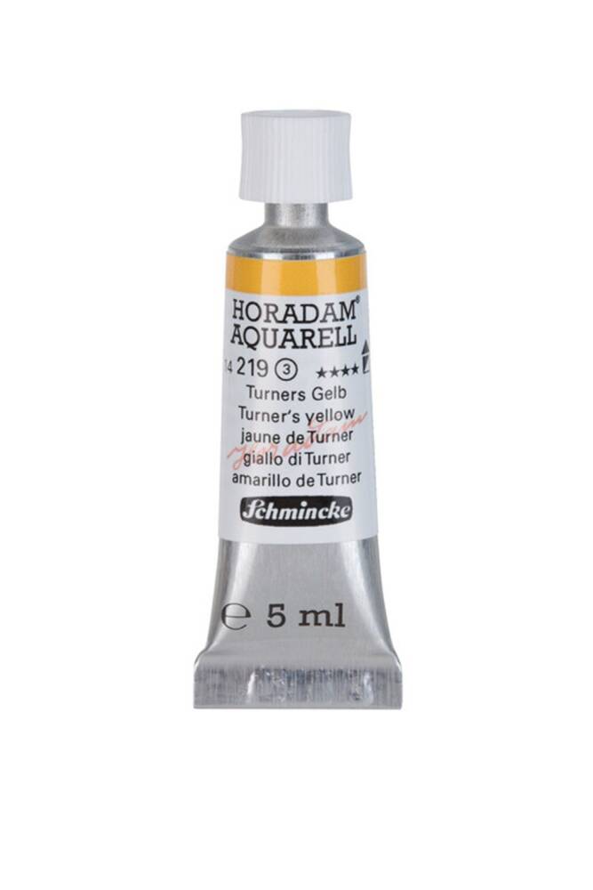 Schmincke Horadam Aquarell Suluboya 5 Ml Tüp 219 Turner`S Yellow