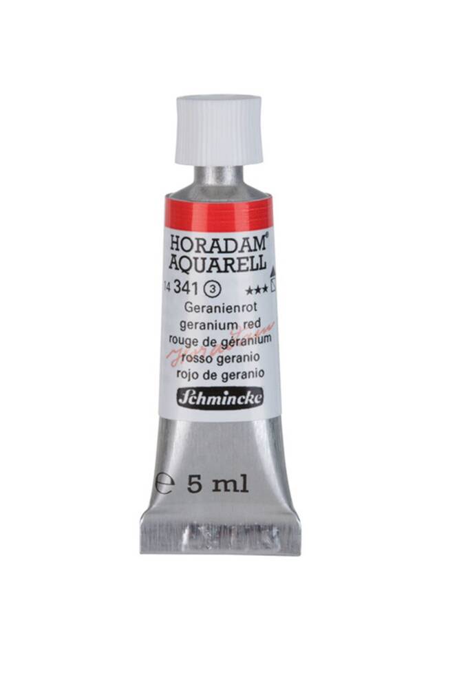 Schmincke Horadam Aquarell Suluboya 5 Ml Tüp 341 Geranium Red