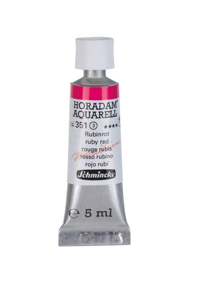Schmincke Horadam Aquarell Suluboya 5 Ml Tüp 351 Ruby Red