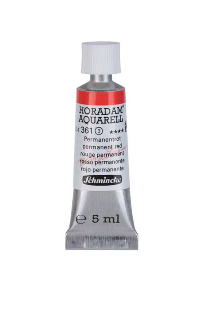 Schmincke Horadam Aquarell Suluboya 5 Ml Tüp 361 Permanent Red