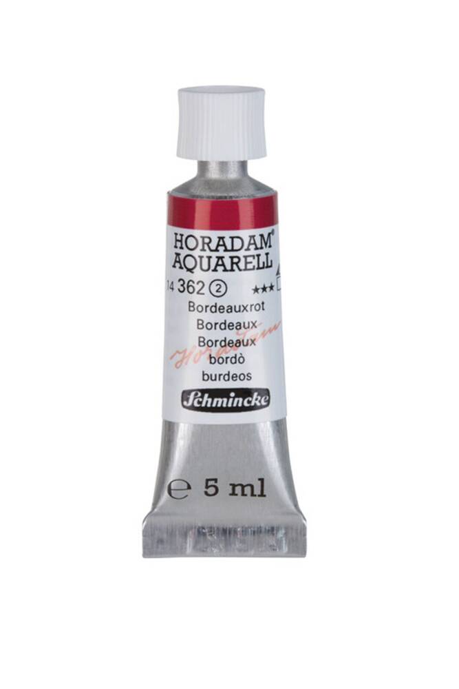 Schmincke Horadam Aquarell Suluboya 5 Ml Tüp 362 Bordeaux