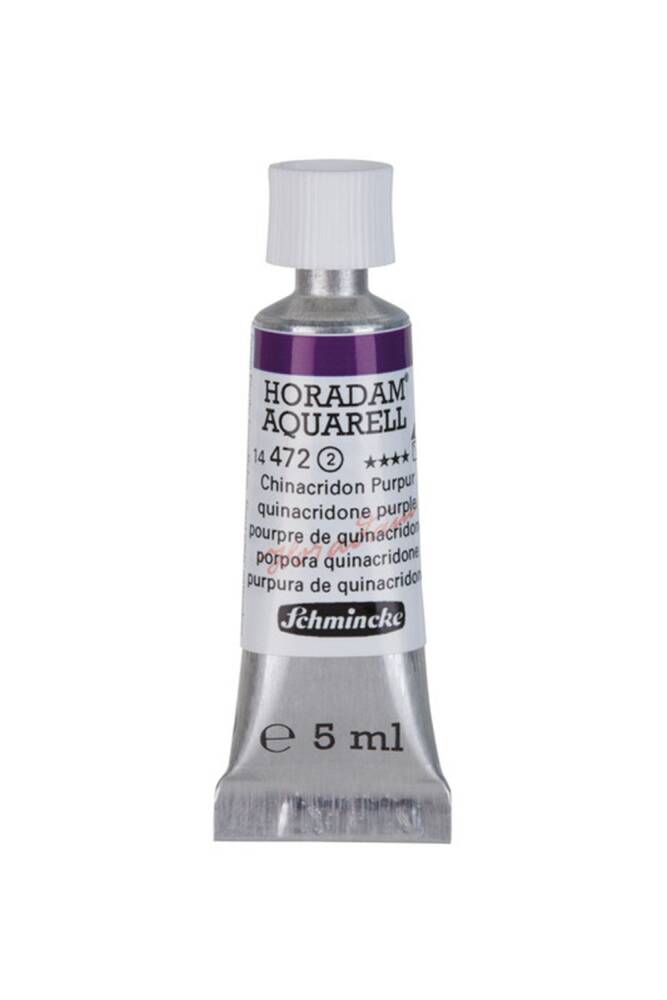 Schmincke Horadam Aquarell Suluboya 5 Ml Tüp 472 Quinacridone Purple