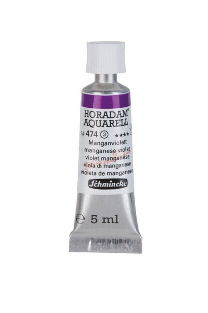 Schmincke Horadam Aquarell Suluboya 5 Ml Tüp 474 Manganese Violet