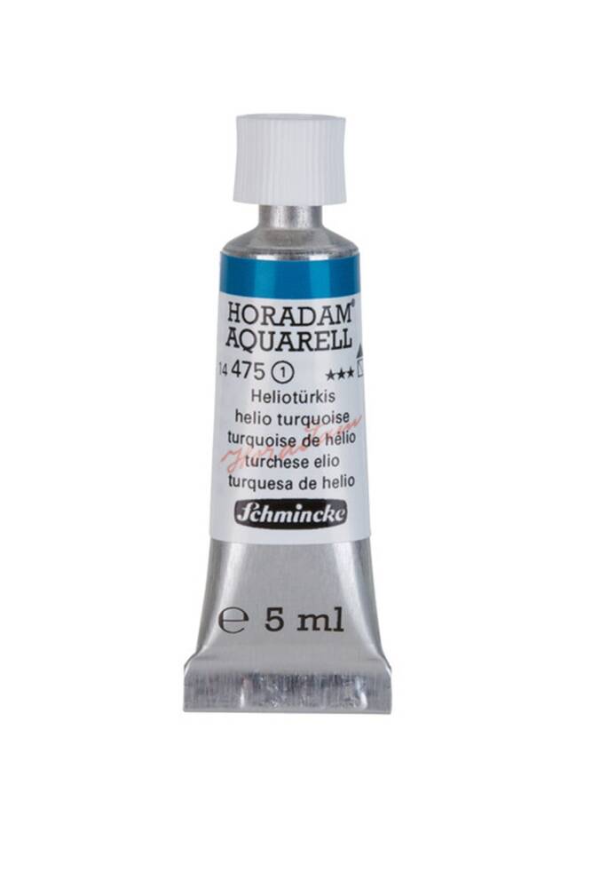 Schmincke Horadam Aquarell Suluboya 5 Ml Tüp 475 Helio Turquoise