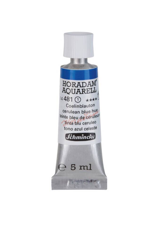 Schmincke Horadam Aquarell Suluboya 5 Ml Tüp 481 Cerulean Blue Hue