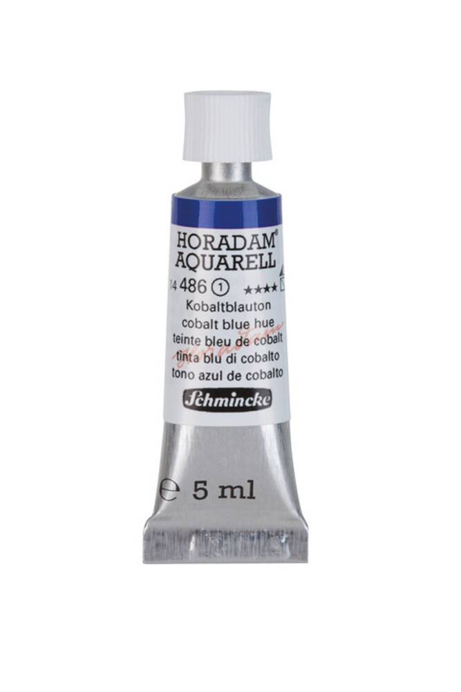 Schmincke Horadam Aquarell Suluboya 5 Ml Tüp 486 Cobalt Blue Hue