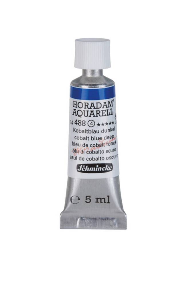 Schmincke Horadam Aquarell Suluboya 5 Ml Tüp 488 Cobalt Blue Deep