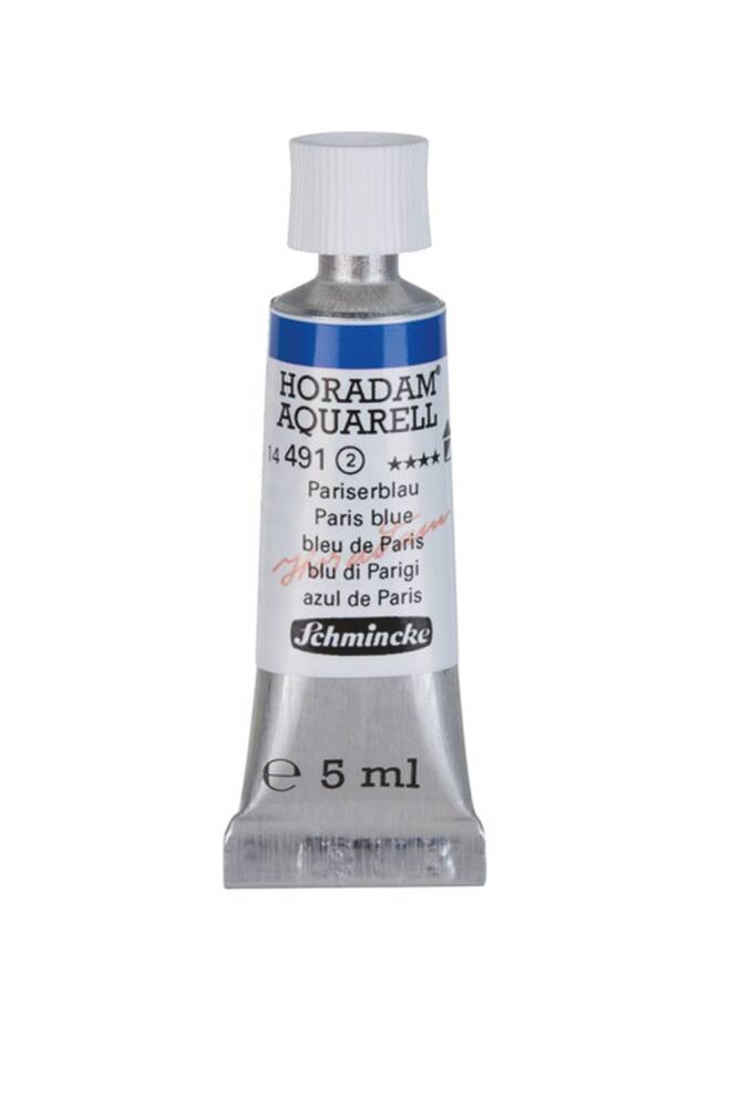 Schmincke Horadam Aquarell Suluboya 5 Ml Tüp 491 Paris Blue