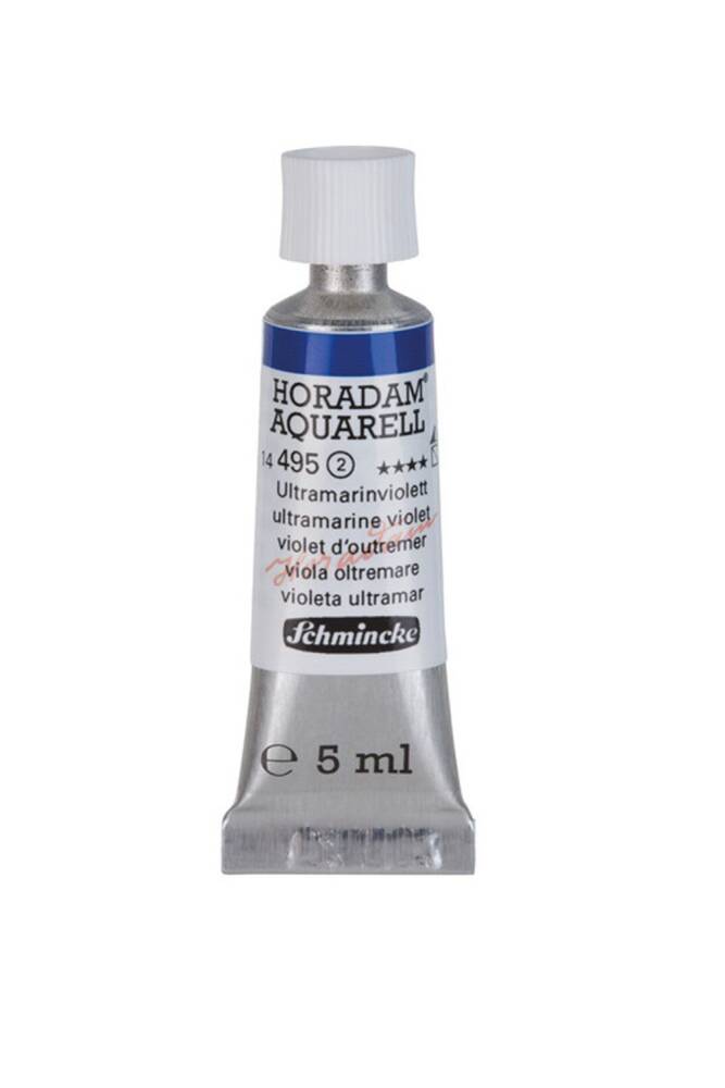 Schmincke Horadam Aquarell Suluboya 5 Ml Tüp 495 Ultramarine Violet