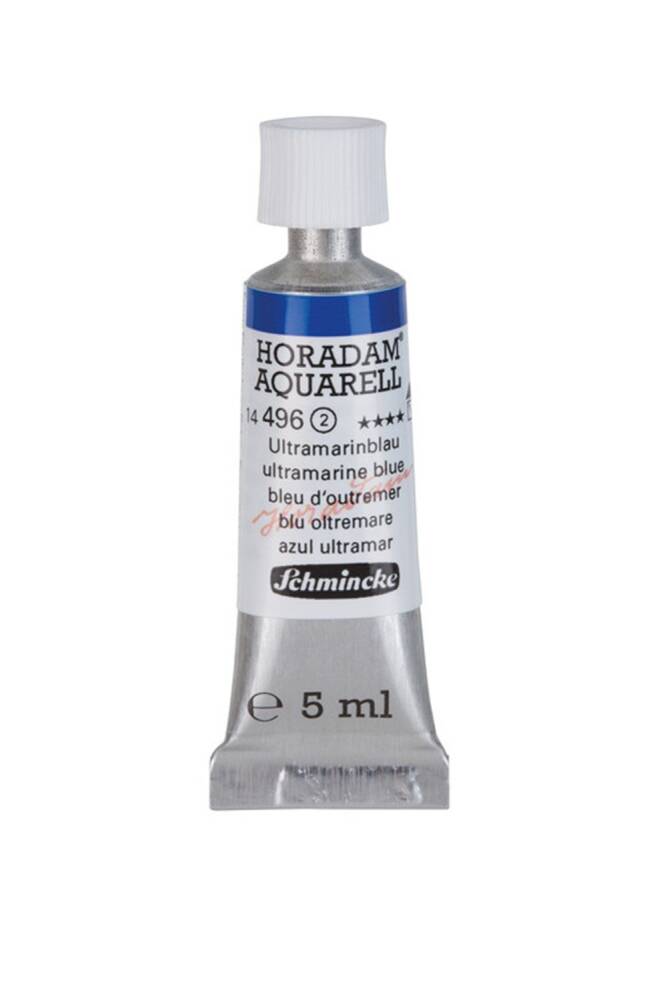 Schmincke Horadam Aquarell Suluboya 5 Ml Tüp 496 Ultramarine Blue