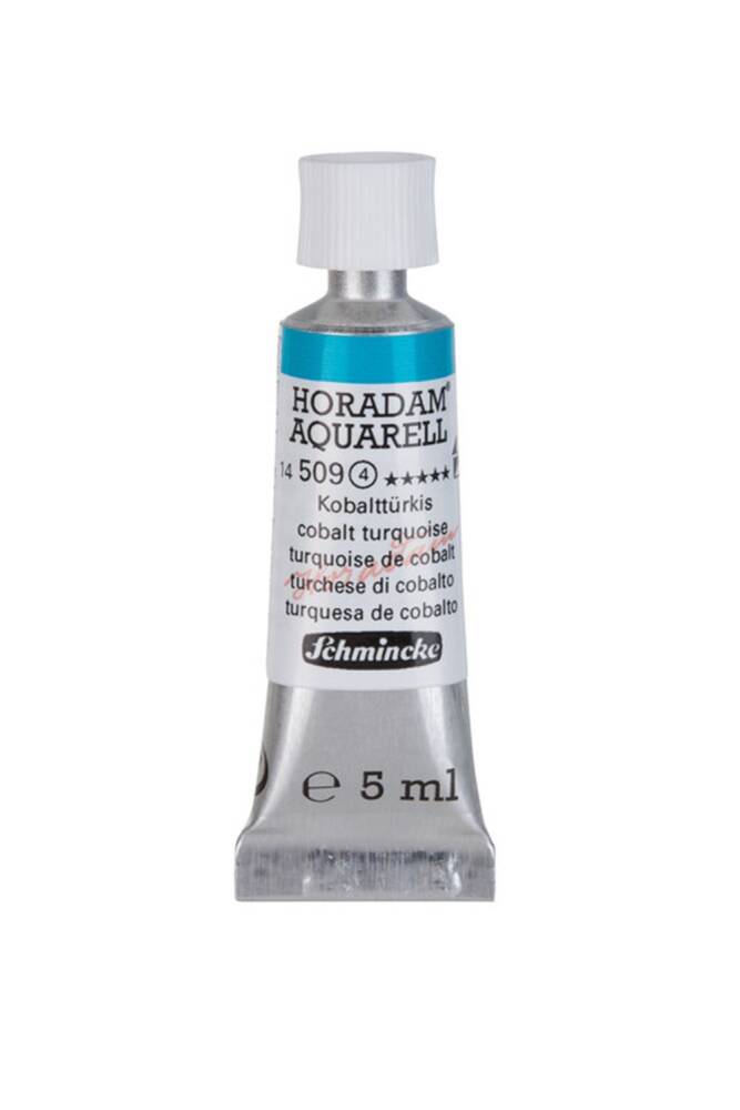 Schmincke Horadam Aquarell Suluboya 5 Ml Tüp 509 Cobalt Turquoise