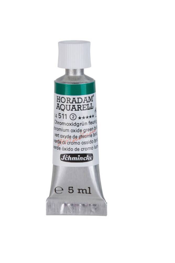 Schmincke Horadam Aquarell Suluboya 5 Ml Tüp 511 Chromium Oxide Green Brilliant