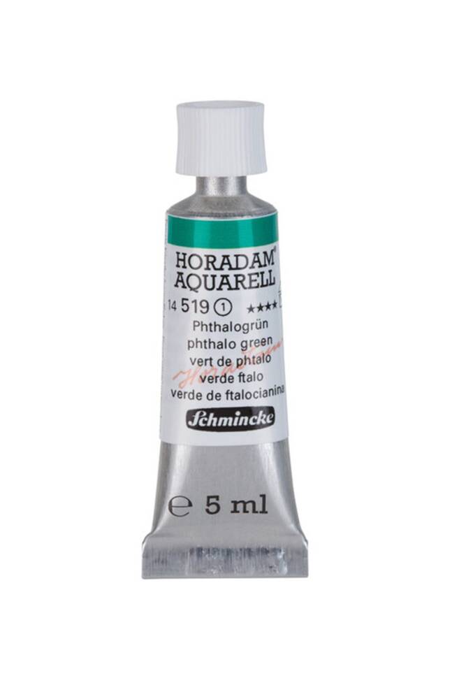 Schmincke Horadam Aquarell Suluboya 5 Ml Tüp 519 Phthalo Green