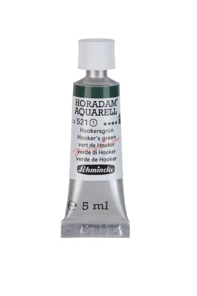 Schmincke Horadam Aquarell Suluboya 5 Ml Tüp 521 HookerS Green