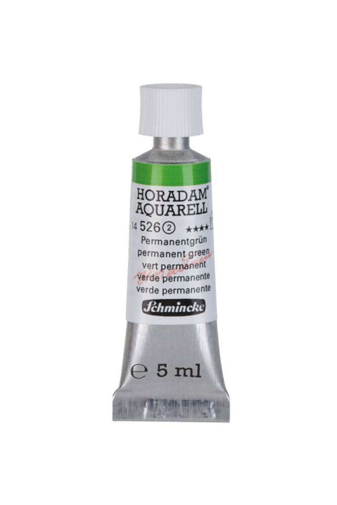 Schmincke Horadam Aquarell Suluboya 5 Ml Tüp 526 Permanent Green
