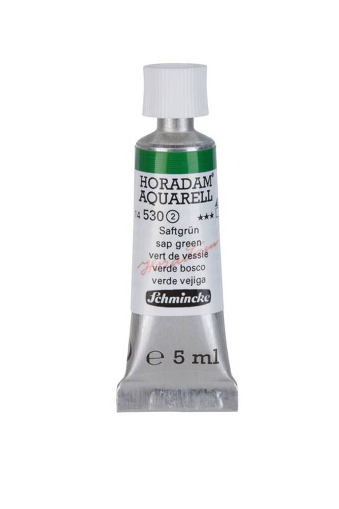 Schmincke Horadam Aquarell Suluboya 5 Ml Tüp 530 Sap Green