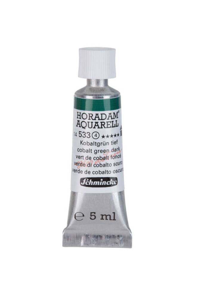 Schmincke Horadam Aquarell Suluboya 5 Ml Tüp 533 Cobalt Green Dark