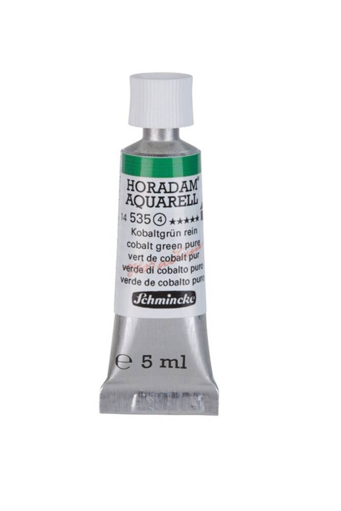Schmincke Horadam Aquarell Suluboya 5 Ml Tüp 535 Cobalt Green Pure