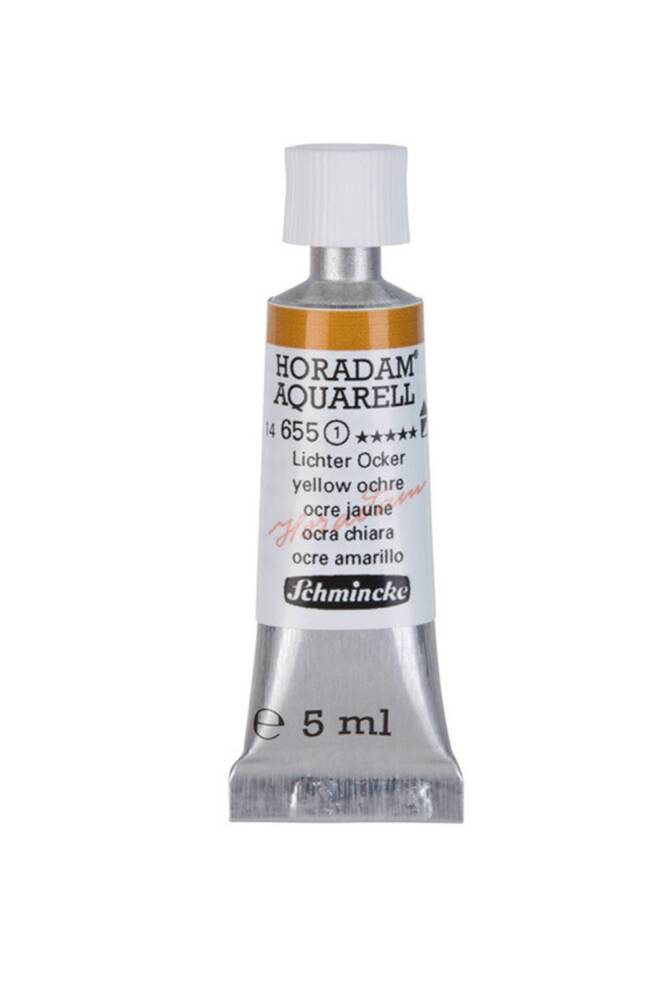 Schmincke Horadam Aquarell Suluboya 5 Ml Tüp 655 Yellow Ochre