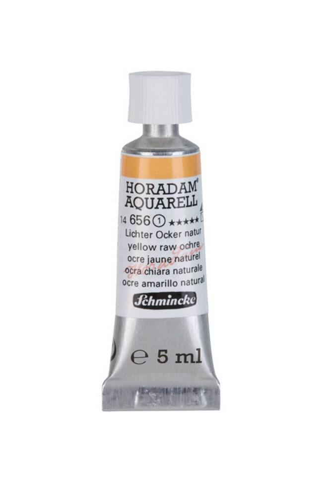 Schmincke Horadam Aquarell Suluboya 5 Ml Tüp 656 Yellow Raw Ochre