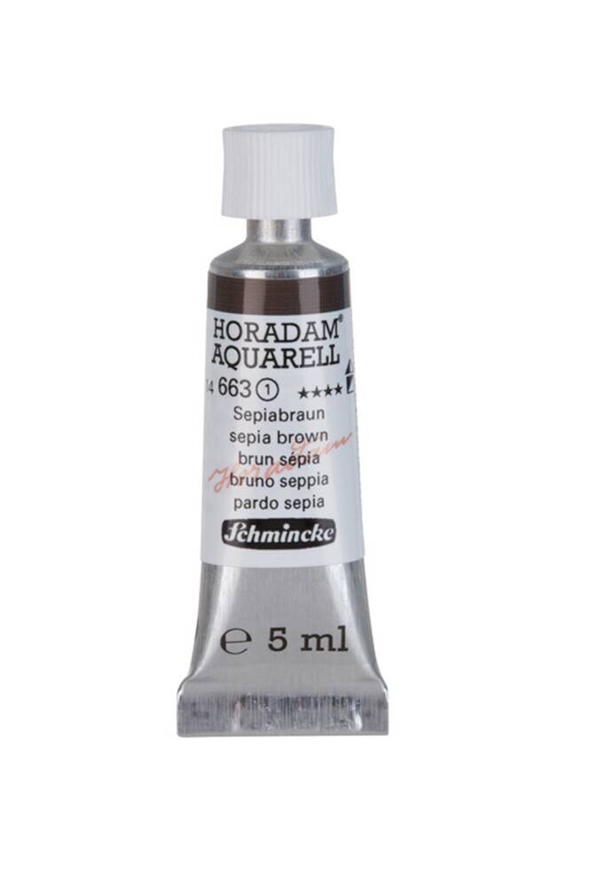 Schmincke Horadam Aquarell Suluboya 5 Ml Tüp 663 Sepia Brown