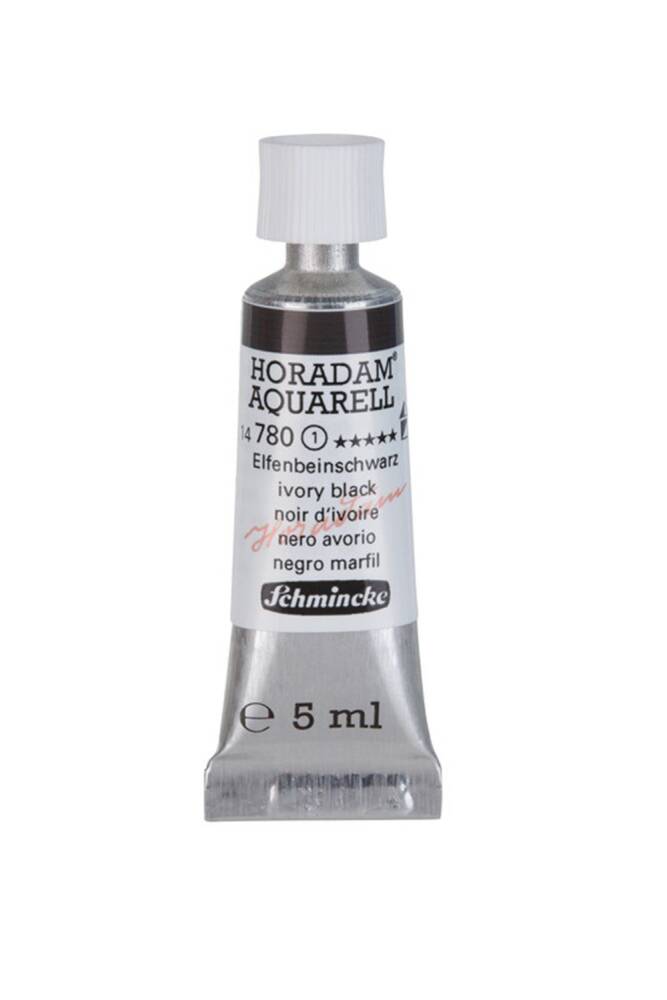 Schmincke Horadam Aquarell Suluboya 5 Ml Tüp 780 İvory Black