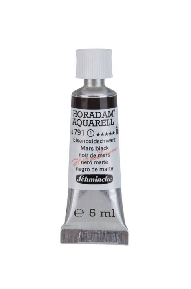 Schmincke Horadam Aquarell Suluboya 5 Ml Tüp 791 Mars Black