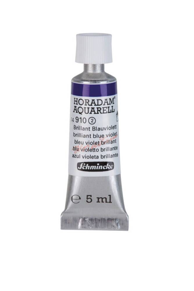 Schmincke Horadam Aquarell Suluboya 5 Ml Tüp 910 Brilliant Blue Violet