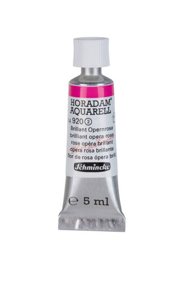 Schmincke Horadam Aquarell Suluboya 5 Ml Tüp 920 Brilliant Opera Rose