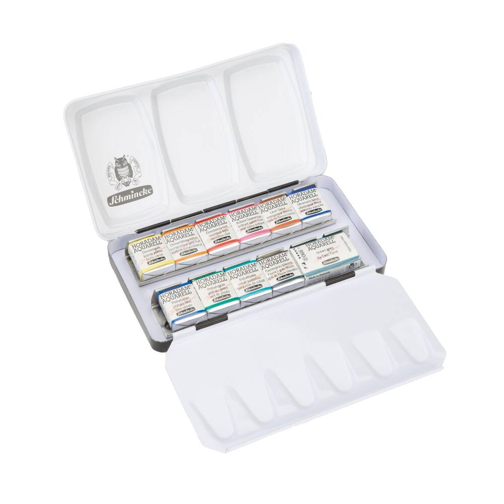 Schmincke Horadam Aquarell Suluboya Seti Special Edition Cesc Ferre Temel Renkleri 10 X Yarım Tablet 1 Tam Tablet 74654