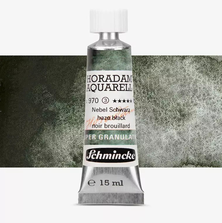 Schmincke Horadam Aquarell Supergranulation 15 ml Haze Black