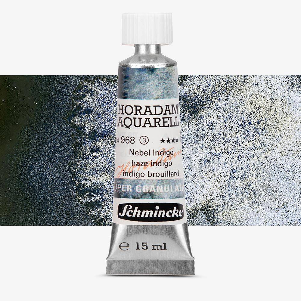 Schmincke Horadam Aquarell Supergranulation 15 ml Haze Indigo