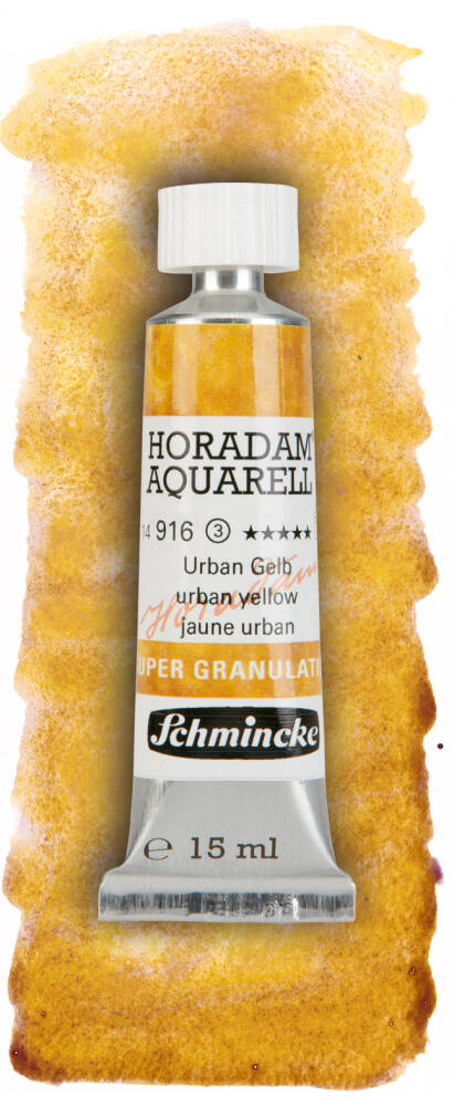 Schmincke Horadam Aquarell Supergranulation 15 ml Urban Yellow