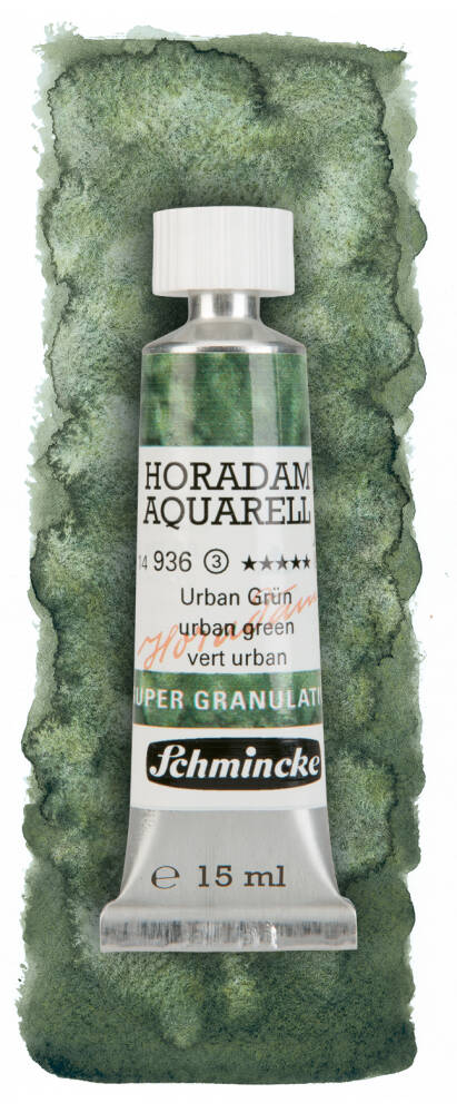 Schmincke Horadam Aquarell Super Granulation Tube 15 ml Urban Green