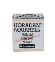 Schmincke Horadam Aquarell Yaldız Sulu Boya Yarım Tablet 899 Light Gold