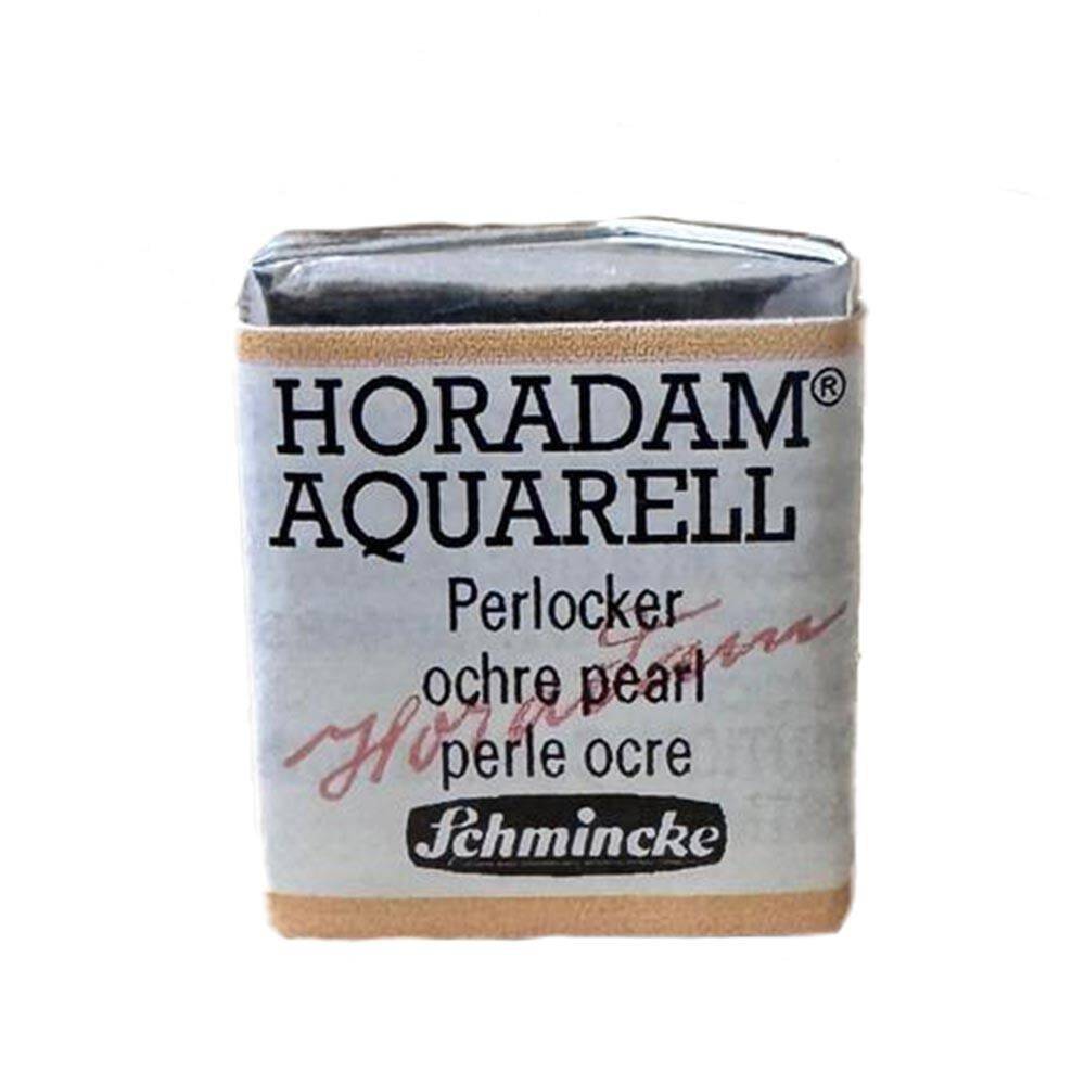 Schmincke Horadam Aquarell Yaldız Sulu Boya Yarım Tablet 996 Ochre Pearl
