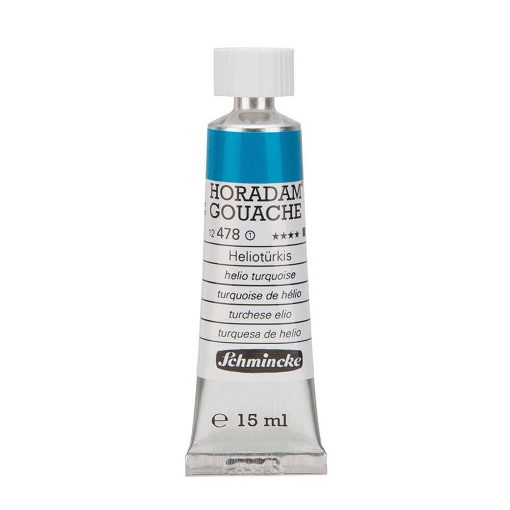 Schmincke Horadam Gouache Artist Guaj Boya 15 ml Seri 1 478 Helio Turquoise