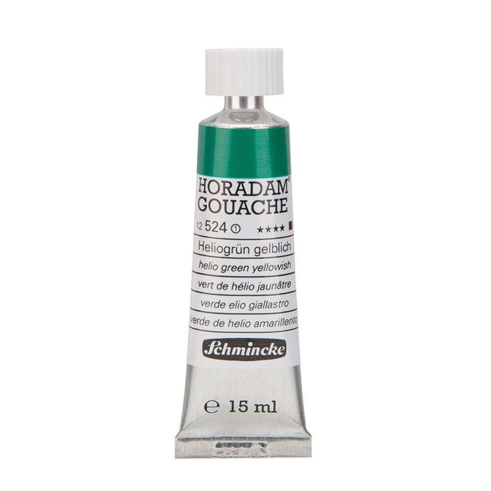Schmincke Horadam Gouache Artist Guaj Boya 15 ml Seri 1 524 Helio Green Yellowish