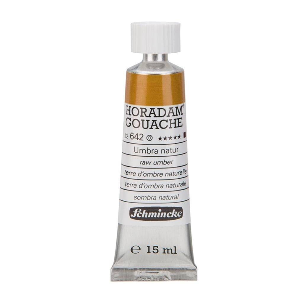 Schmincke Horadam Gouache Artist Guaj Boya 15 ml Seri 1 642 Raw Umber