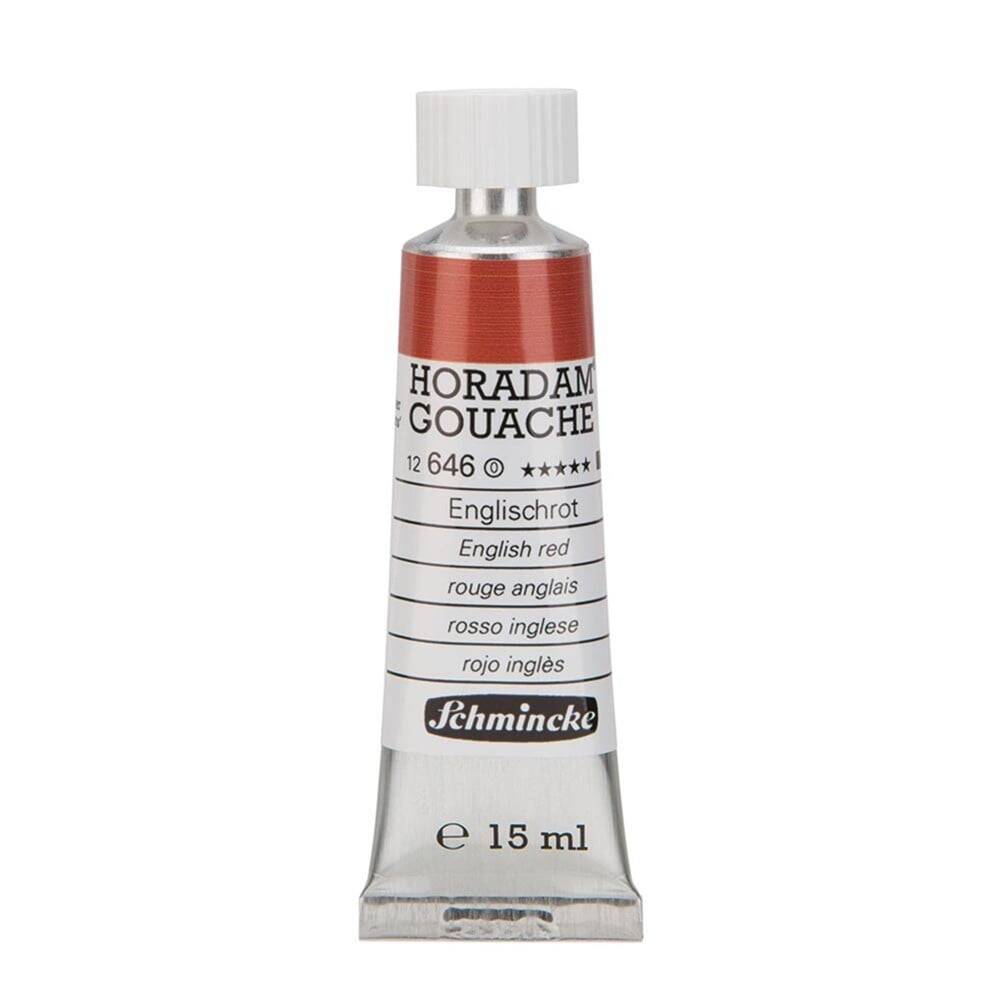 Schmincke Horadam Gouache Artist Guaj Boya 15 ml Seri 1 646 English Red