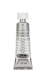 Schmincke Horadam Gouache Artist Guaj Boya 15 ml Seri 1 810 Silver