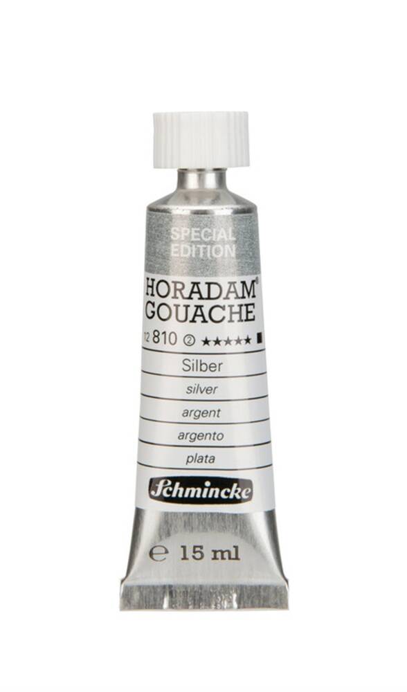 Schmincke Horadam Gouache Artist Guaj Boya 15 ml Seri 1 810 Silver