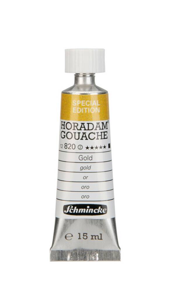 Schmincke Horadam Gouache Artist Guaj Boya 15 ml Seri 1 820 Gold