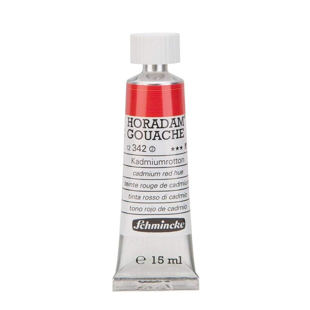 Schmincke Horadam Gouache Artist Guaj Boya 15 ml Seri 2 342 Cadmium Red Hue