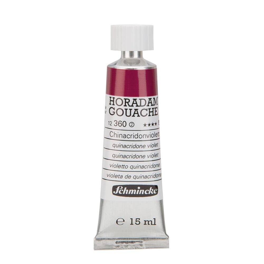 Schmincke Horadam Gouache Artist Guaj Boya 15 ml Seri 2 360 Quinacridone Violet