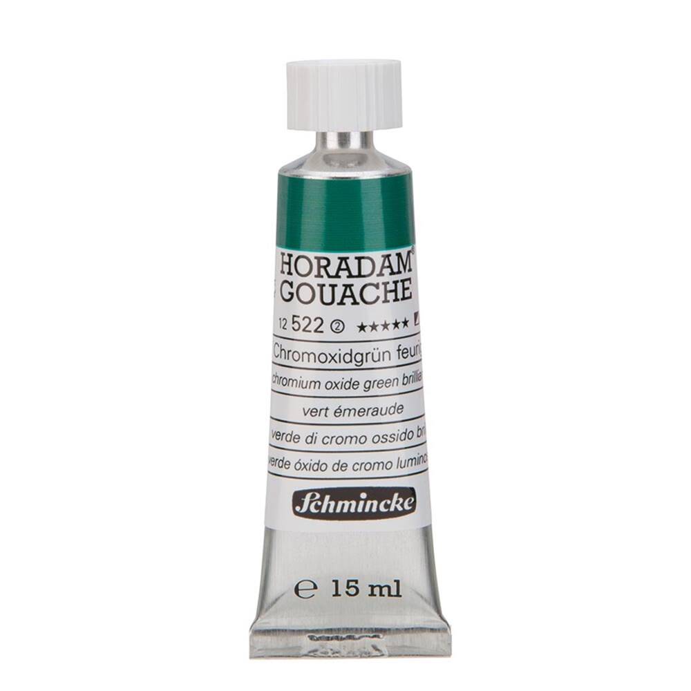 Schmincke Horadam Gouache Artist Guaj Boya 15 ml Seri 2 522 Chromium Oxide Green Brilliant
