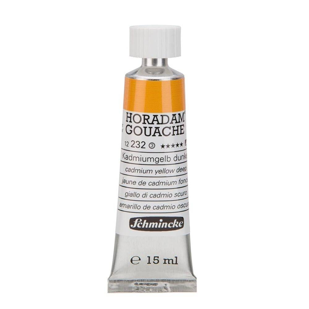 Schmincke Horadam Gouache Artist Guaj Boya 15 ml Seri 3 232 Cadmium Yellow Deep