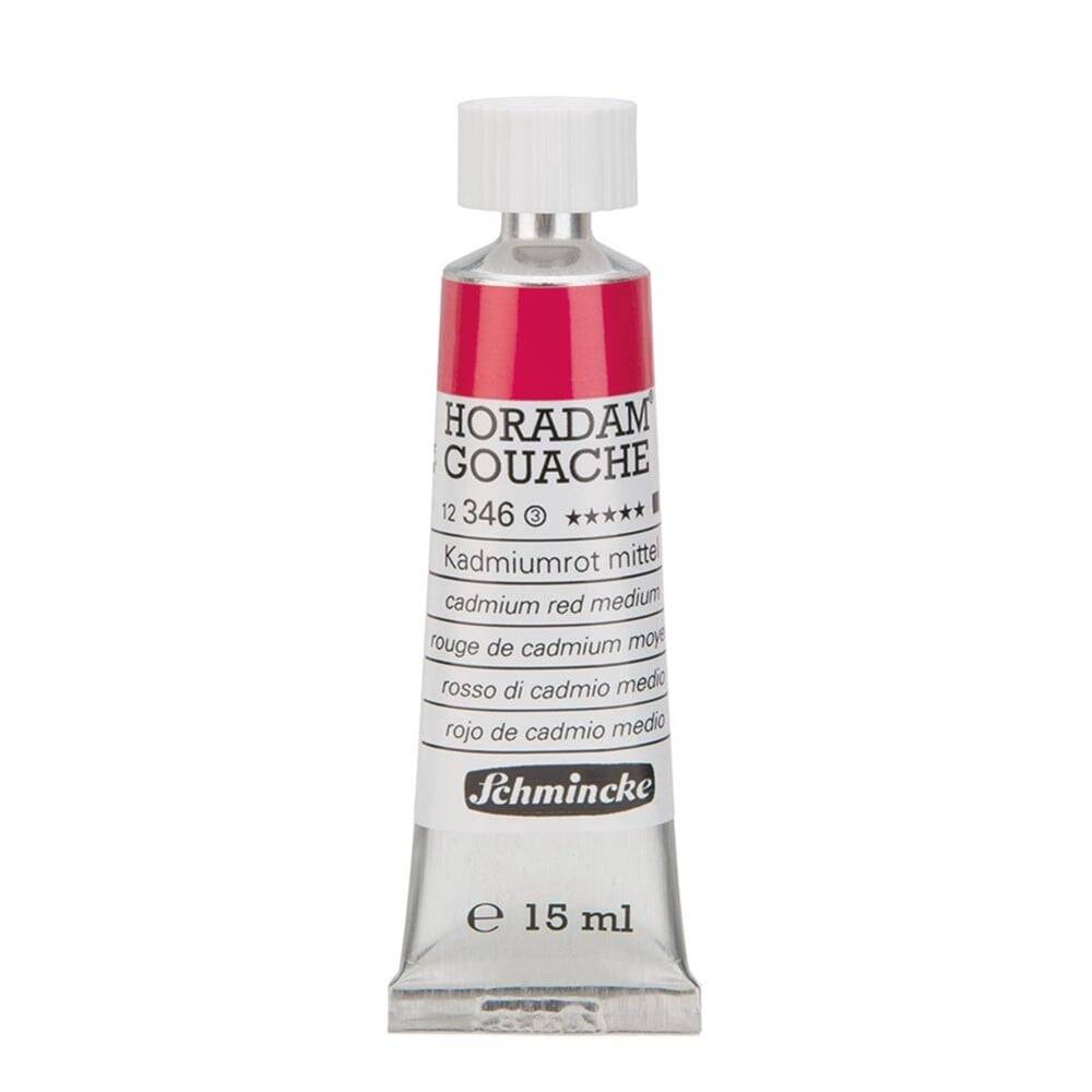 Schmincke Horadam Gouache Artist Guaj Boya 15 ml Seri 3 346 Cadmium Red Middle