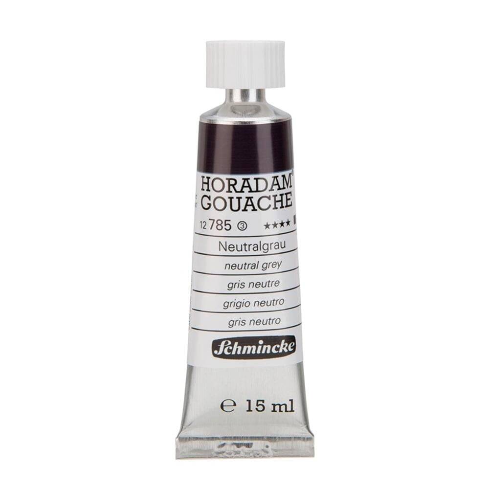 Schmincke Horadam Gouache Artist Guaj Boya 15 ml Seri 3 785 Neutral Grey