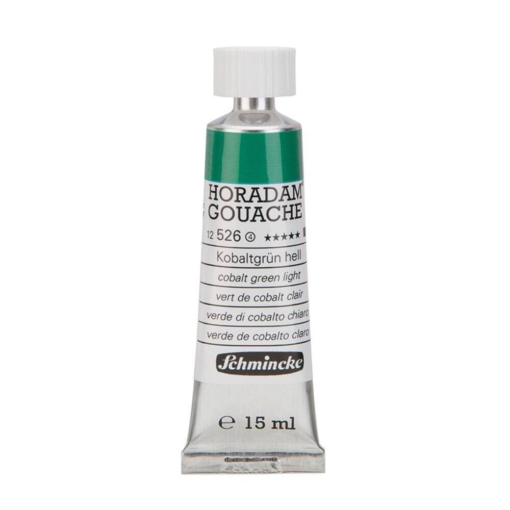 Schmincke Horadam Gouache Artist Guaj Boya 15 ml Seri 4 526 Cobalt Green Light